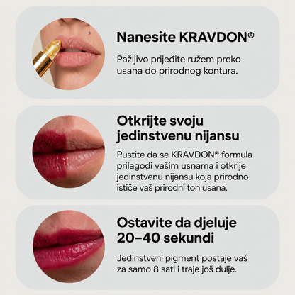 KRAVDON pH Glow ruž za usne